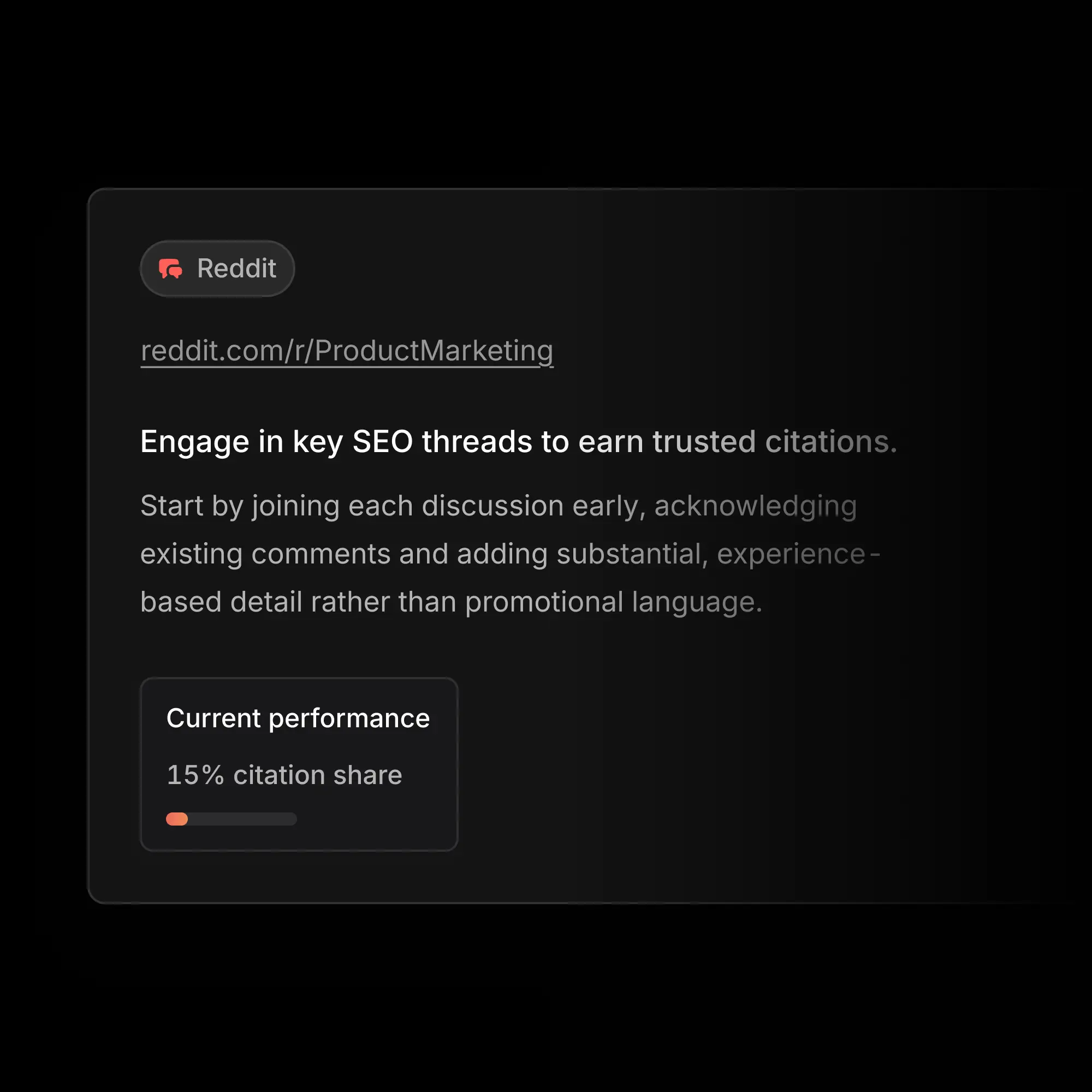 Contection shows opportunities to get mentioned on relevant media